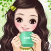 Девушка с чаем