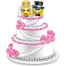Прекрасный свадебный торт